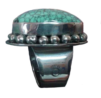 Hand Made Turquoise Ring