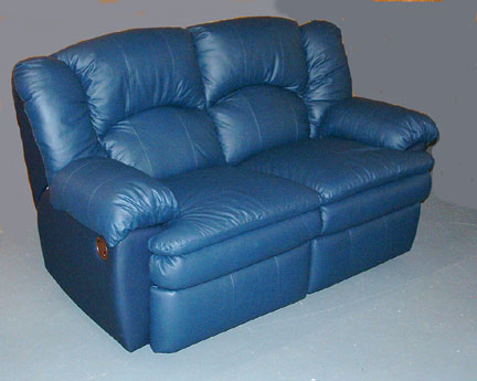 Loveseat Recliner in Leather